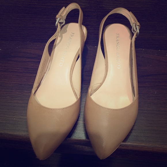 Franco Sarto Shoes - 2/$25 Franco Sarto EUC leather sling-backs